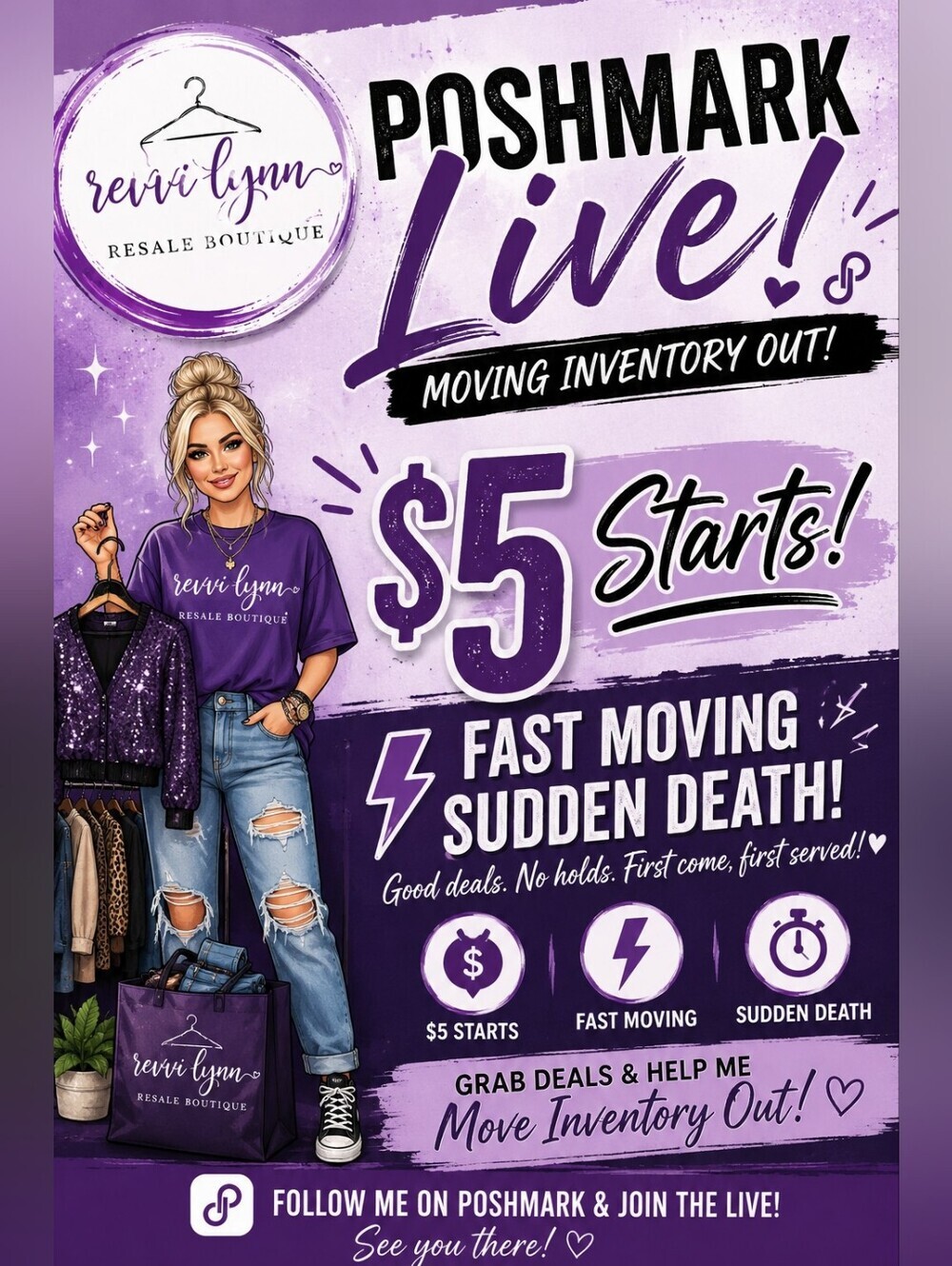 Unlisted Items Inventory Clear out $5